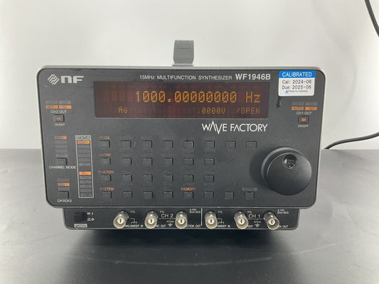 WF1946B Function Synthesizer 2ch 15MHz NF Circuit Design Block [1179707760]