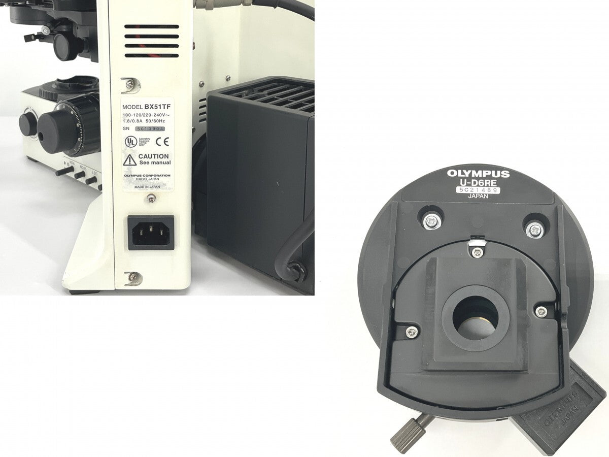 OLYMPUS BX51TF-PC Biological Microscope Phase Contrast Transmitted Bright Field Dark Field [t1180113400]