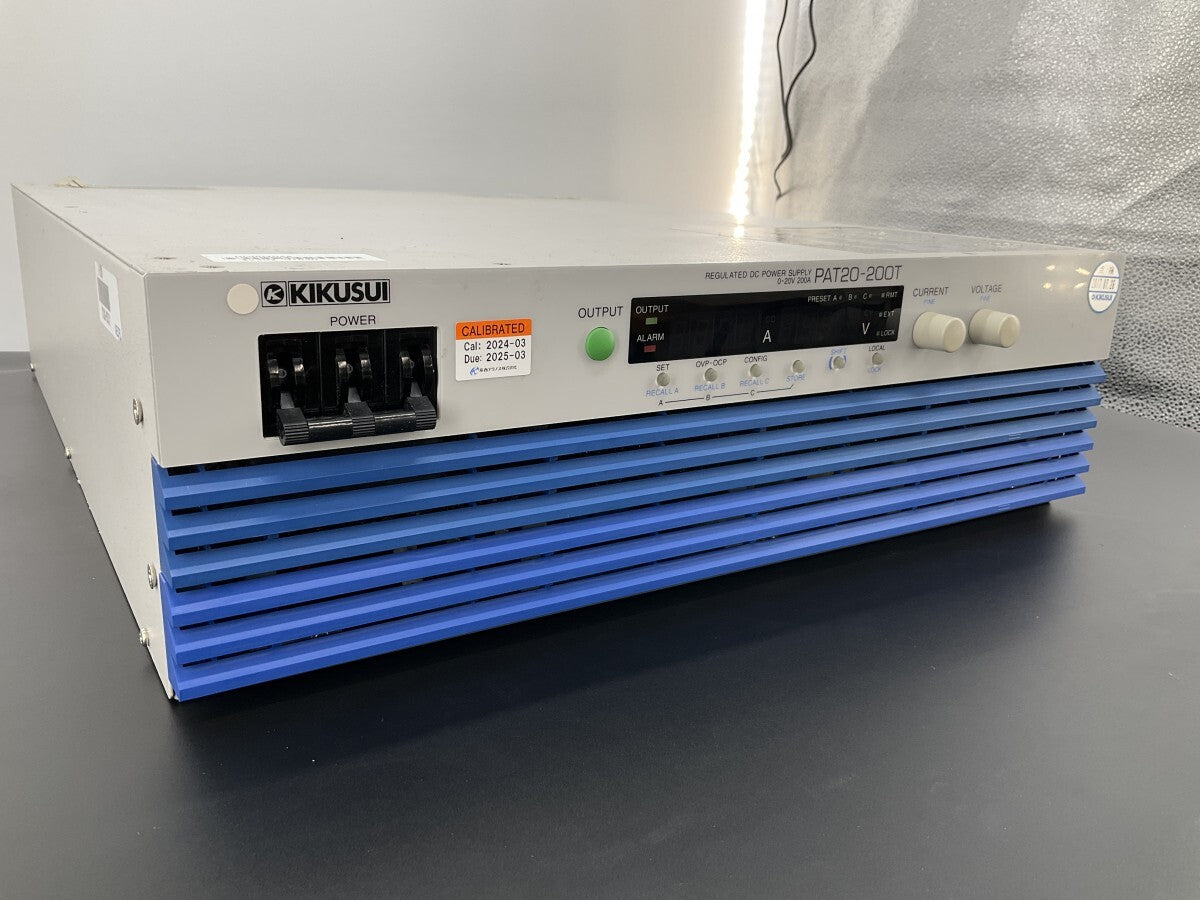 KIKUSUI PAT20-200T Power Supply 20V 200A High Efficiency Large Capacity [n1180114727]