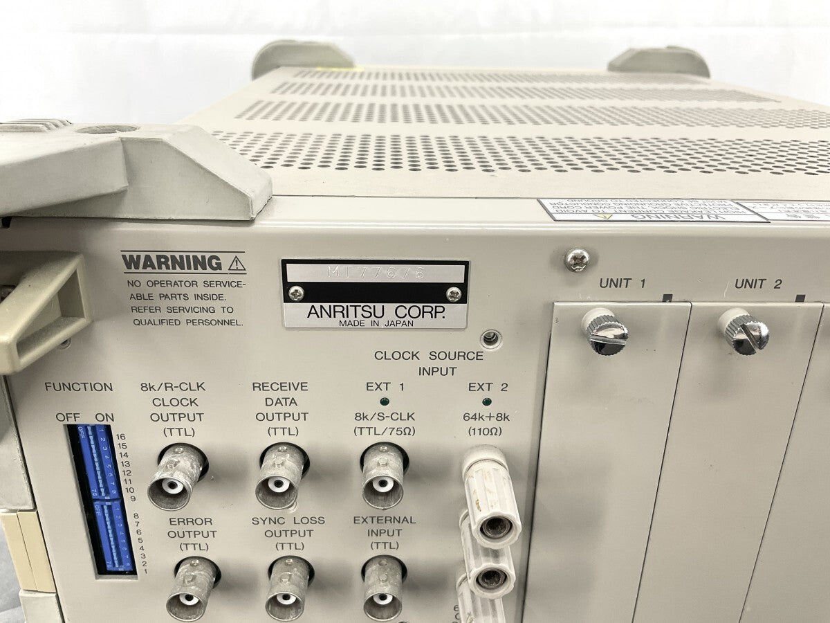 Anritsu MD6420A Data Transmission Analyzer with Calibration Certificate + MD0626A [u1180138794]