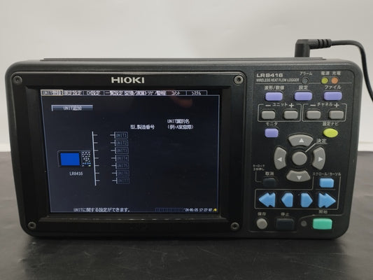 HIOKI LR8416 Wireless Heat Flow Logger [b1180175481]