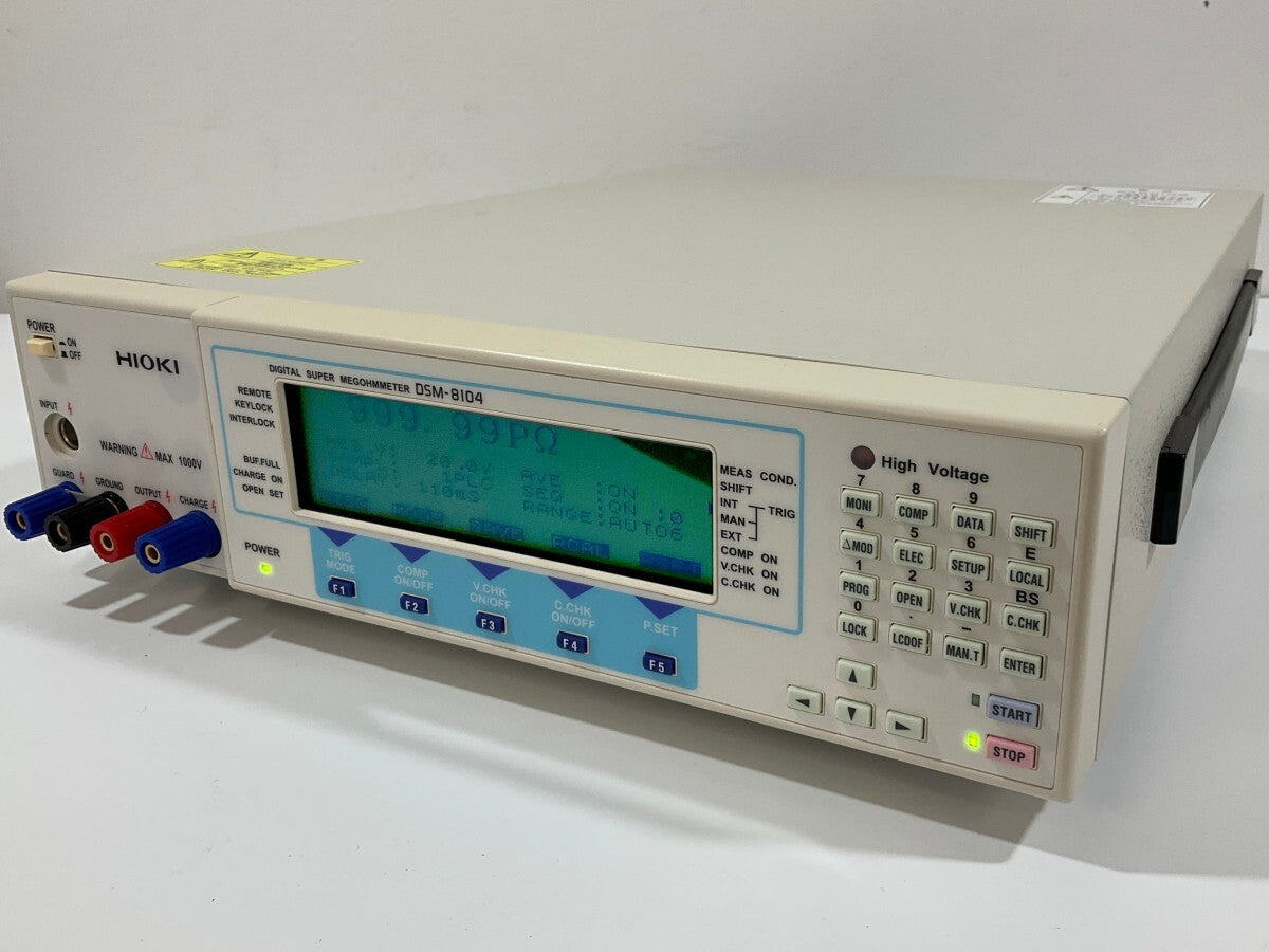 HIOKI DSM-8104 Digital Super Insulation Micro Current Meter 1000V 10mA [t1180158875]