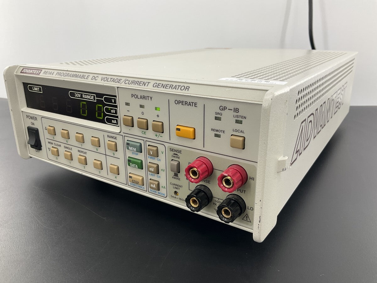 Advantest R6144 Programmable DC Voltage Current Generator [n1180240130]