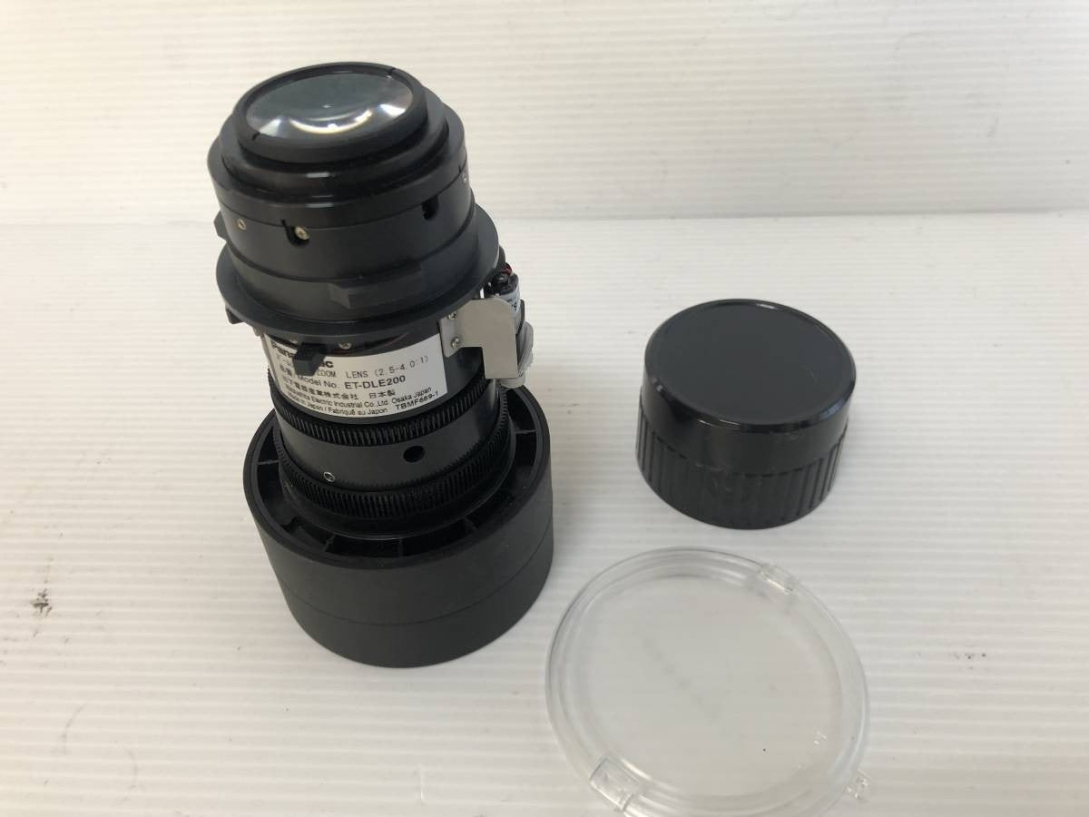 PANASONIC ET-DLE200 Projector Medium Focus Zoom Lens Set of 2 [m1180315713]