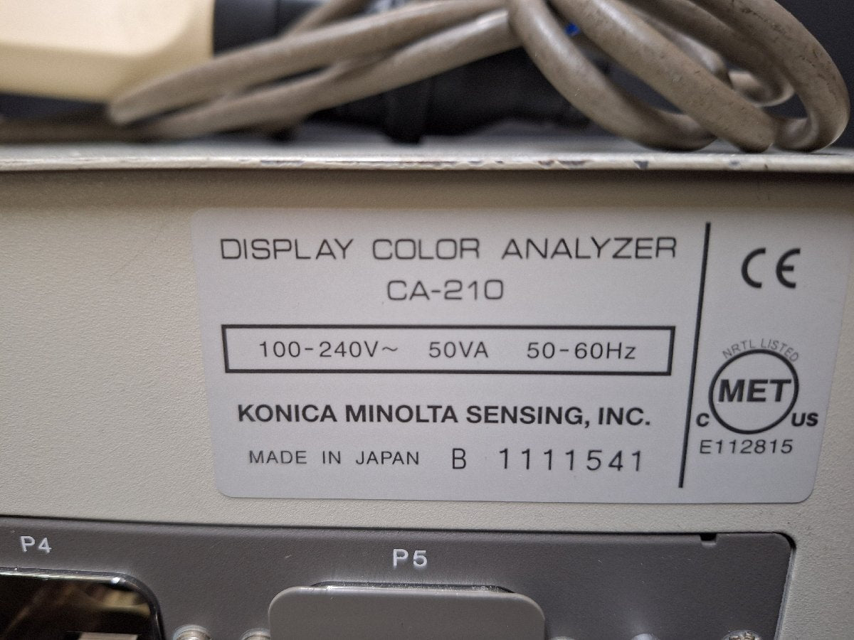 Konica Minolta CA-210 Display Color Analyzer (as-is) [f1180557629]