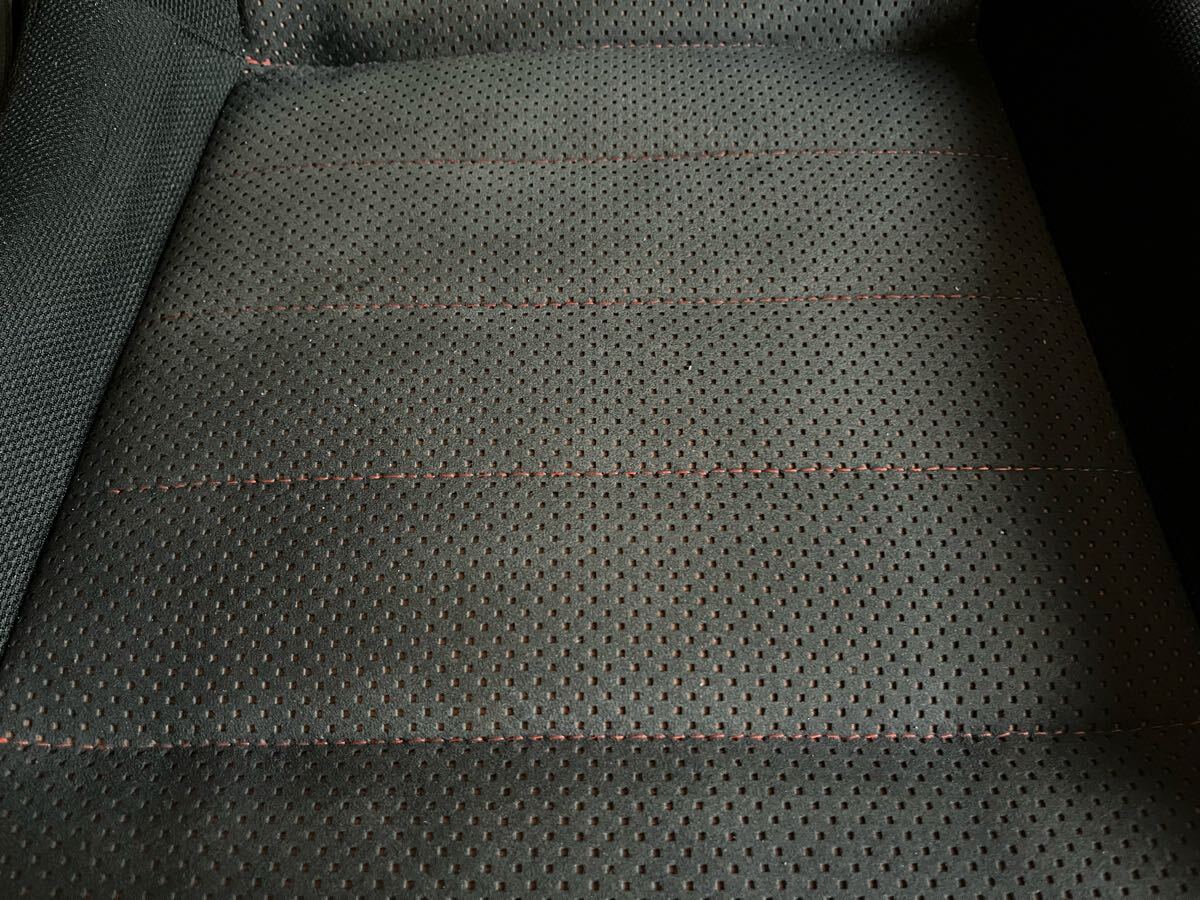 Rare S15 Silvia AUTECK Genuine Seat Red Stitch Moquette Driver's Seat [s1180815894]