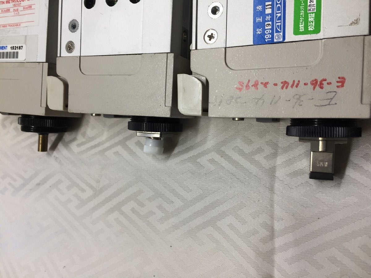 Yokogawa Ando AQ2733 Optical Power Sensor Unit 3 Pieces [p1180940843]