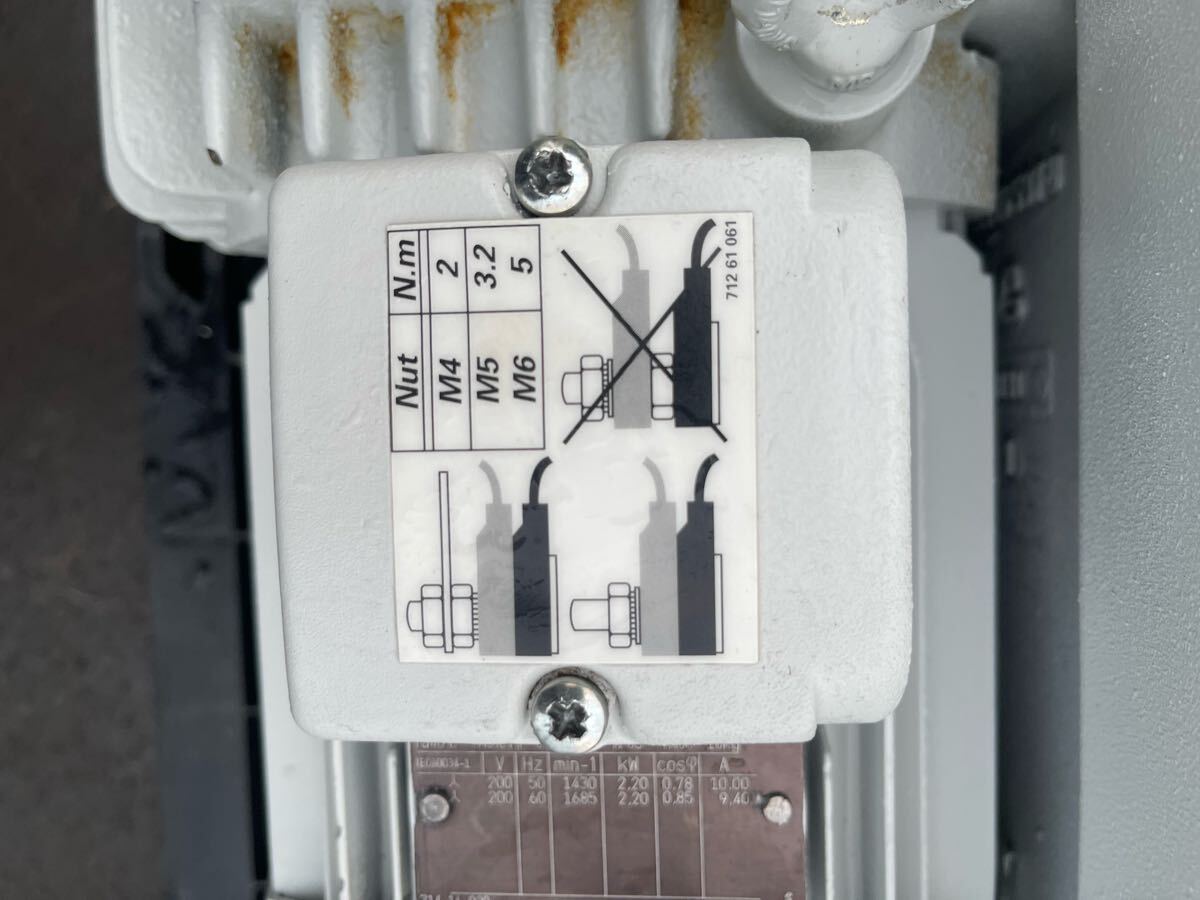 LEYBOLD SOGEVAC SV65B Rotary Pump [q1180954910]