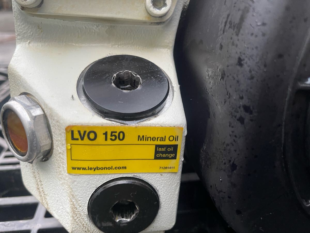 LEYBOLD SOGEVAC SV65B Rotary Pump LEROY SOMER LS90L [q1180954910]