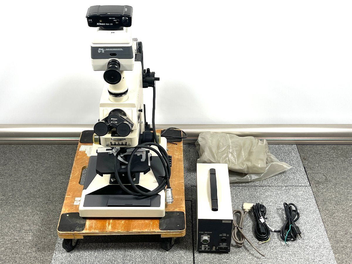 Nikon MICROPHOT Objective Lens Set of 3 Fluor 10 0.5 160/0.17 20 0.75 160/0.17 40 0.85 Microscope [v1181080496]