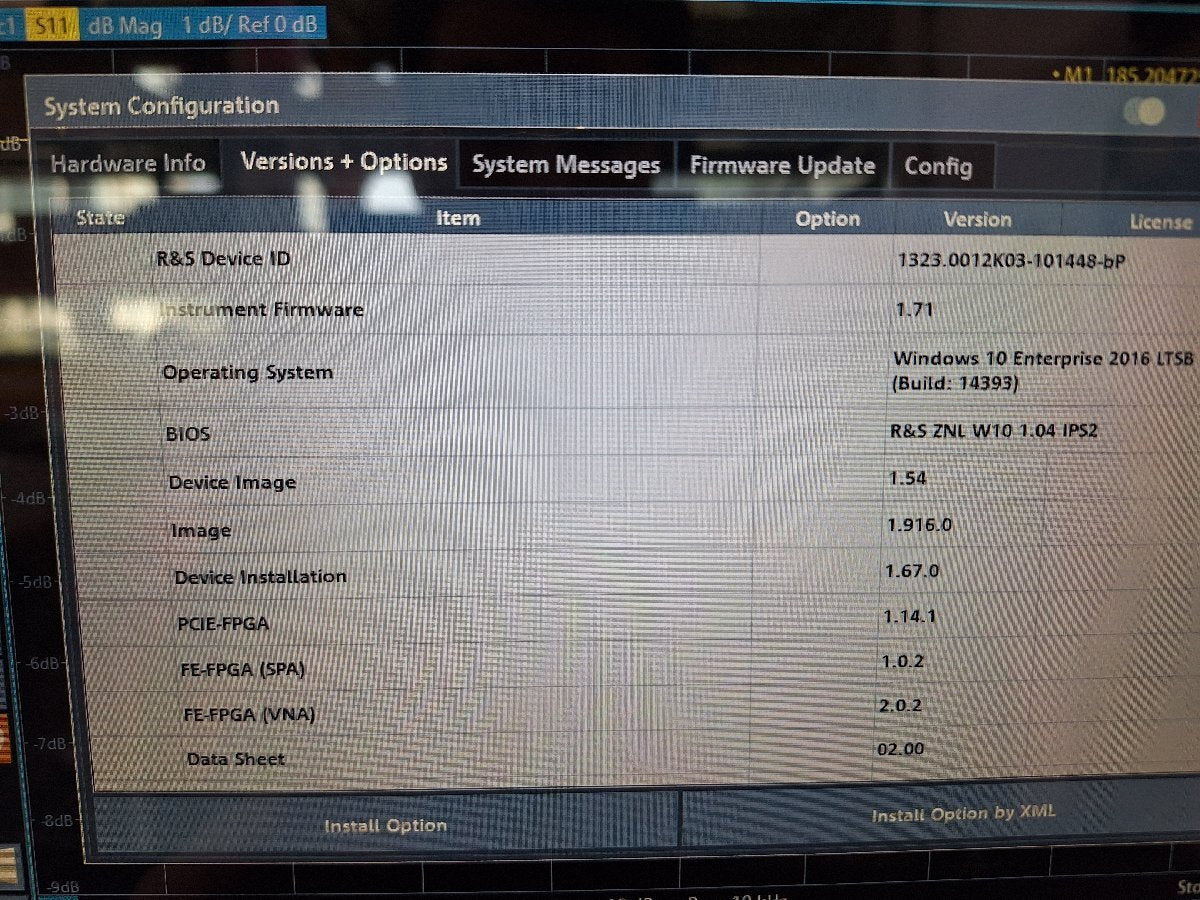Rohde & Schwarz ZNL3 Vector Network Analyzer 5kHz-3GHz 2-Port [x1181342584]