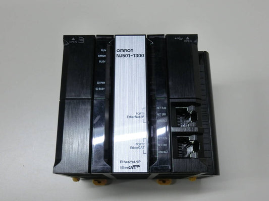 OMRON NJ501-1300 CPU Unit PLC [b1181763590]