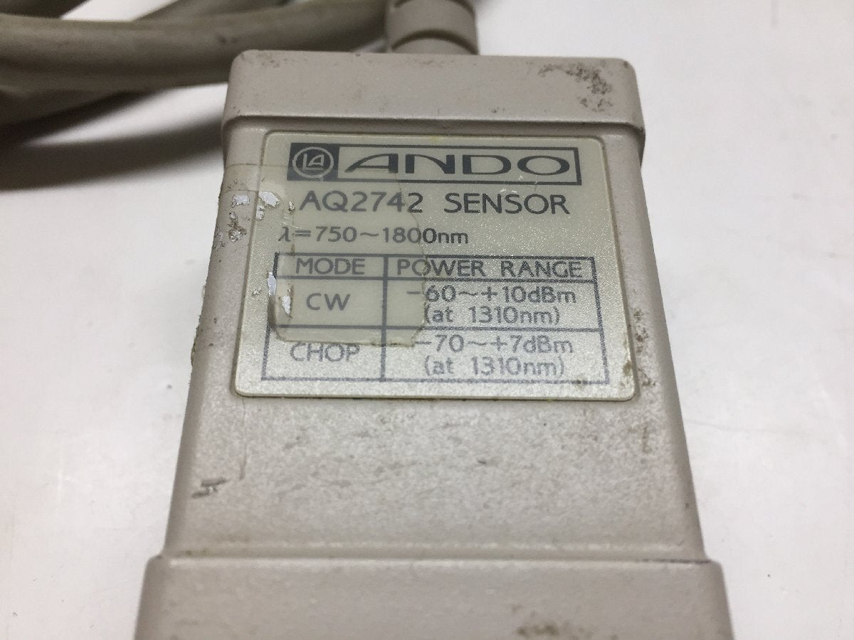 Yokogawa AQ2742+ Optical Sensor with FC Connector Adapter AQ9335C(FC) [d1182005874]