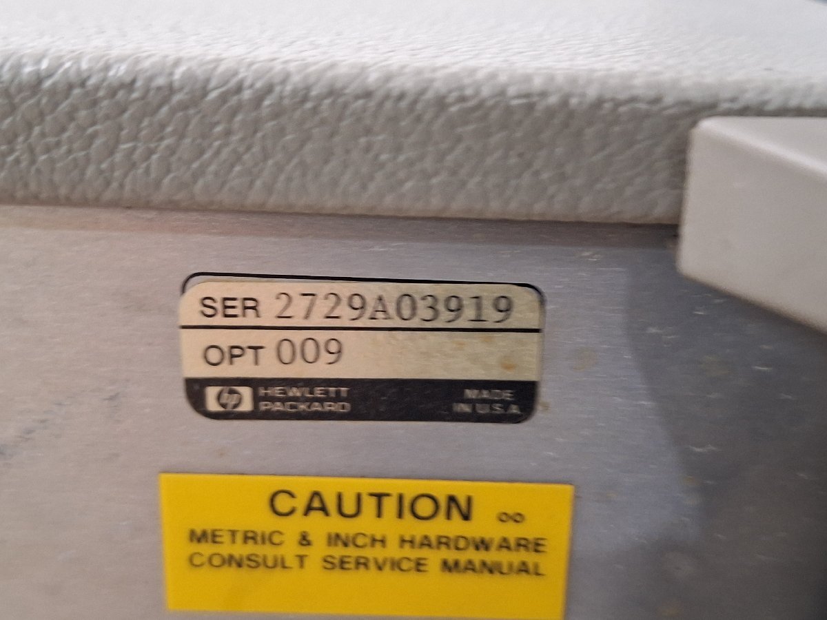 HP 8753C Network Analyzer 3GHz with 85046A S-Parameter Test Set (as-is) [m1182000499]