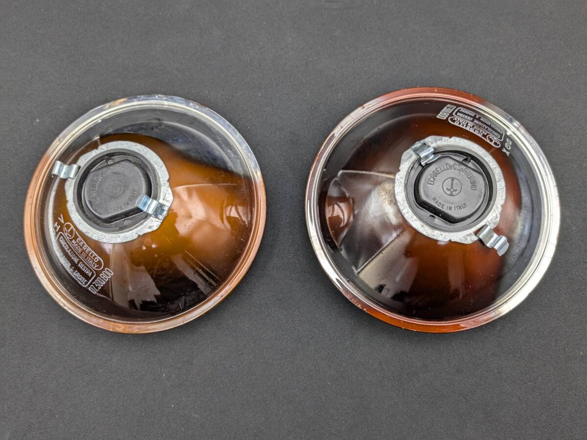 Carello Cursive Headlamp 150mm Alfa Romeo Giulietta Spider Sprint Fiat 1100 Abarth Zagato [l1182132230]