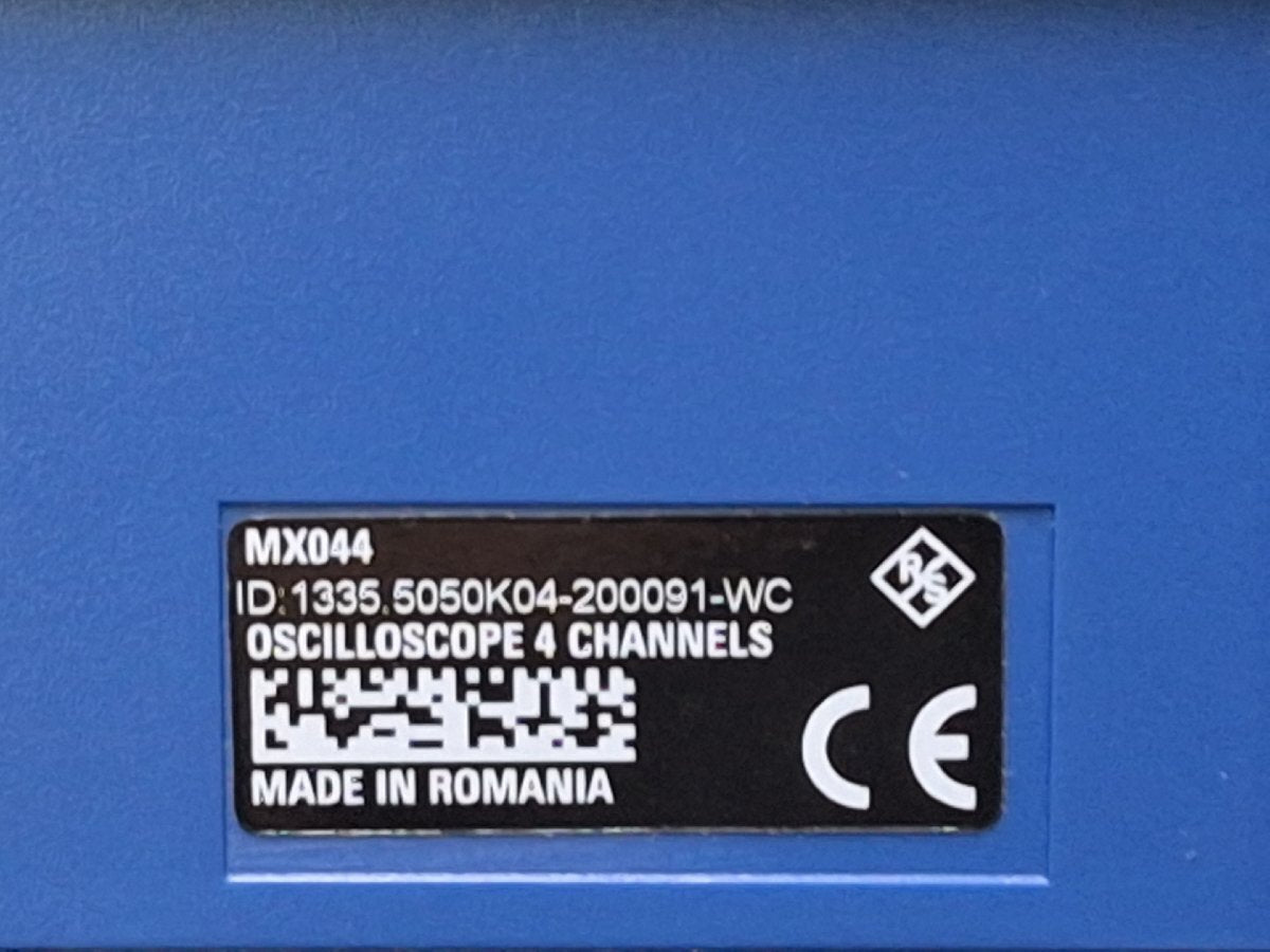 Rohde & Schwarz R&S MXO44 Digital Oscilloscope 1.5GHz 4ch [s1182381836]