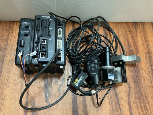 KEYENCE XG-7000 Image System Controller CA-DC21E Lighting Unit CA-DXW3 Double Speed Camera XG-035M Controller Set [u1183089918]