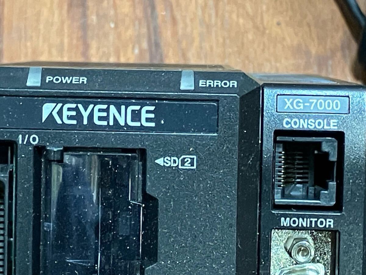 KEYENCE XG-7000 Image System Controller CA-DC21E Lighting Unit CA-DXW3 Double Speed Camera XG-035M Controller Set [u1183089918]