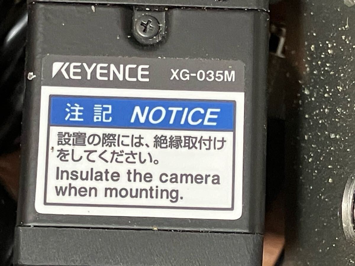 KEYENCE XG-7000 Image System Controller CA-DC21E Lighting Unit CA-DXW3 Double Speed Camera XG-035M Controller Set [u1183089918]