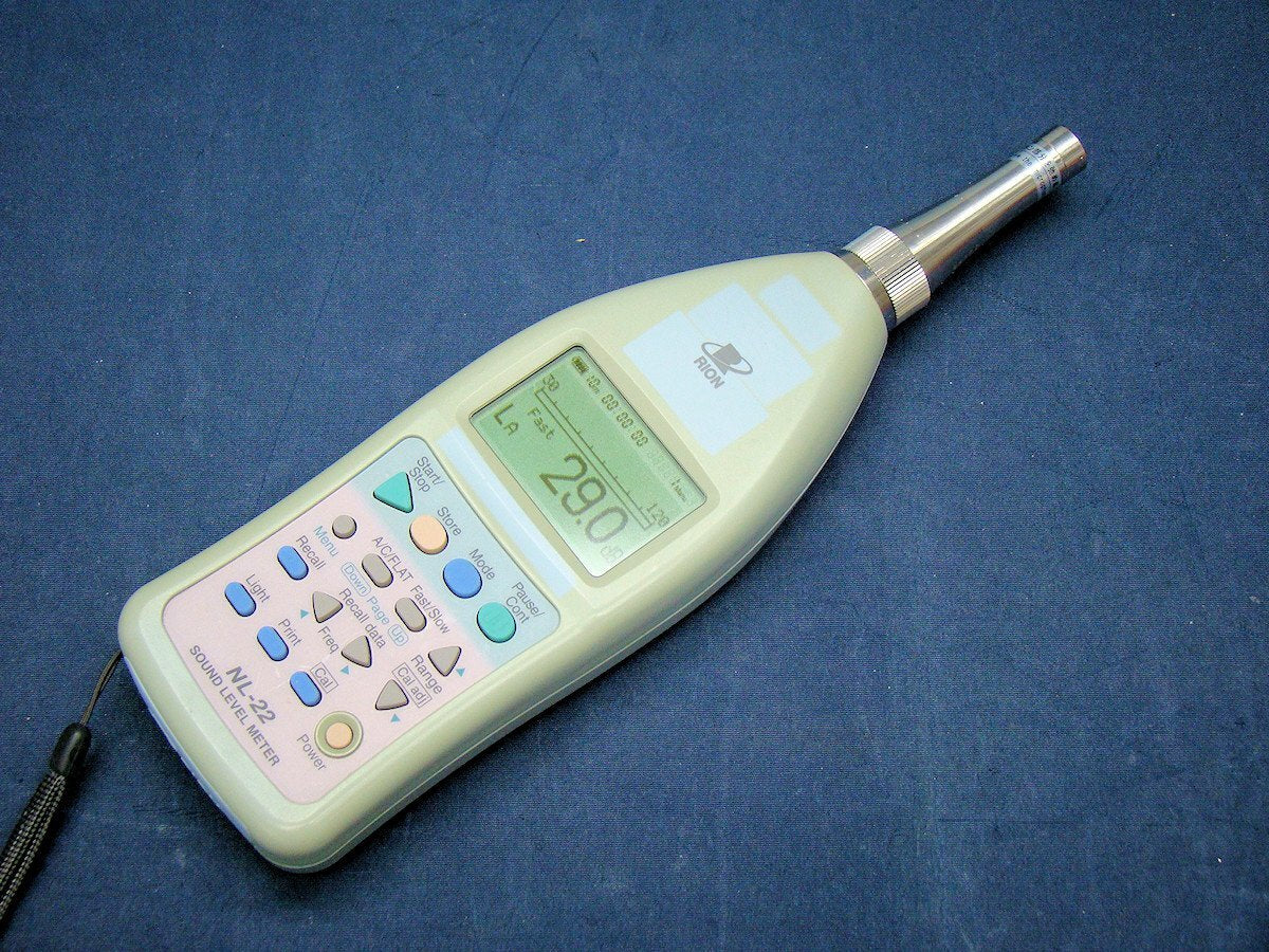 RION NL-22 Sound Level Meter with NX-22J Sound Monitor Card [m1183301244]