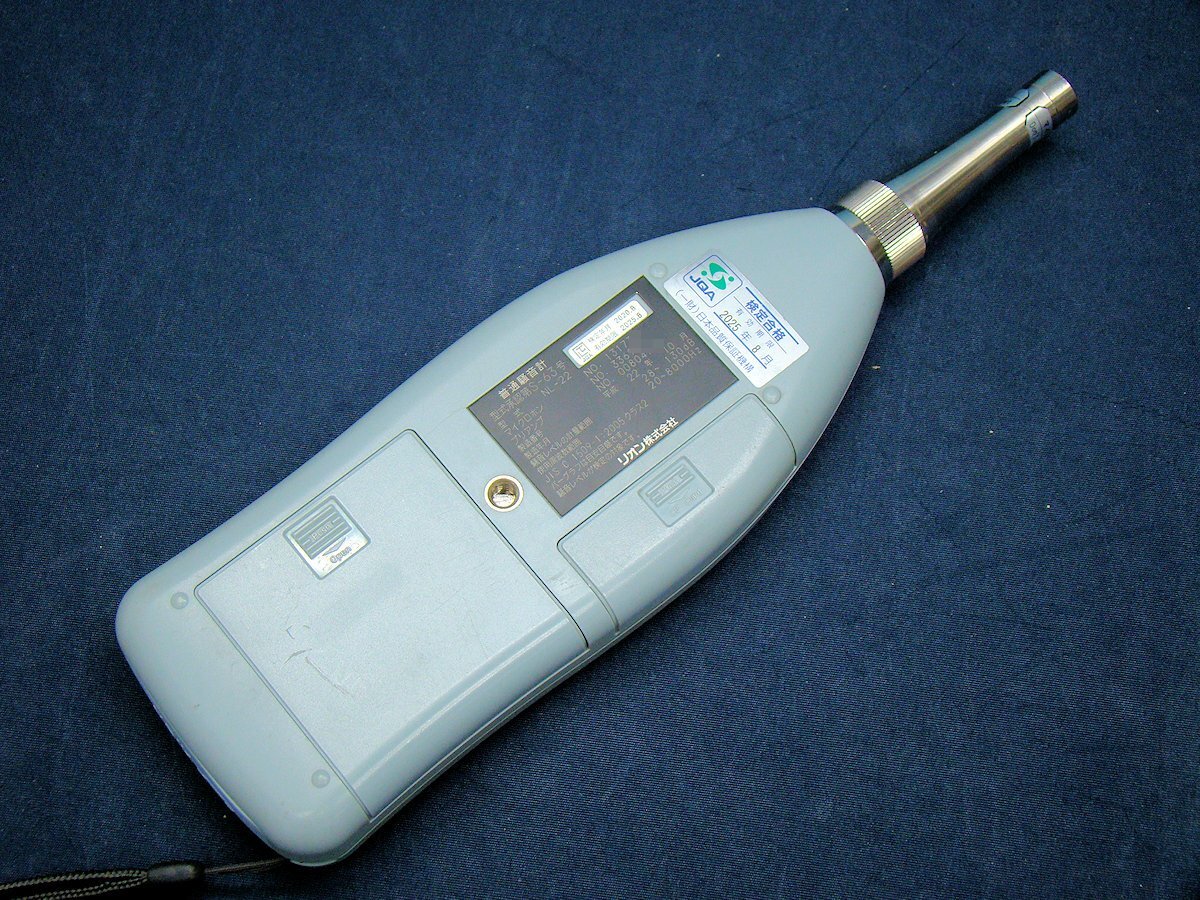 RION NL-22 Sound Level Meter with NX-22J Sound Monitor Card [m1183301244]