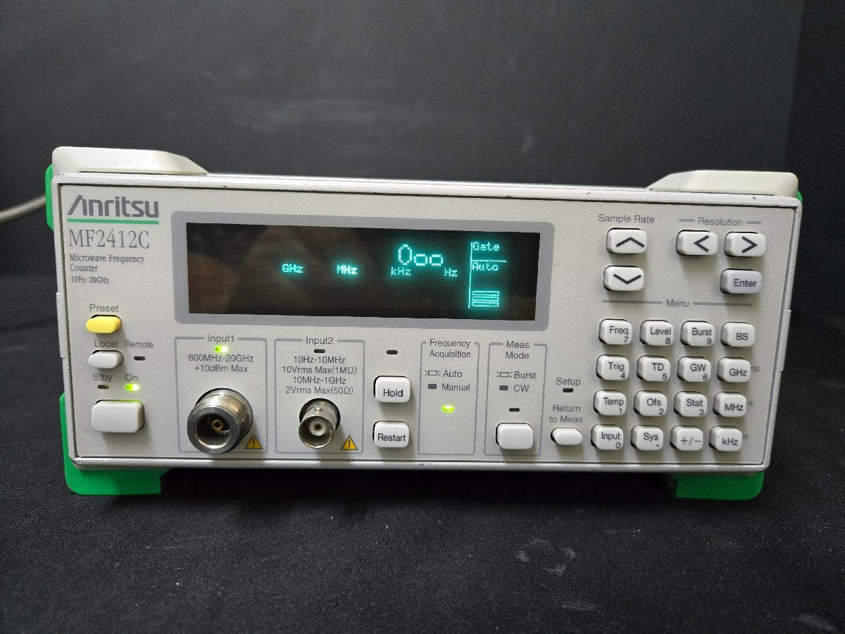 Anritsu MF2412C Frequency Counter 10Hz-20GHz Microwave Frequency Counter Opt. 003 [j1183883004]