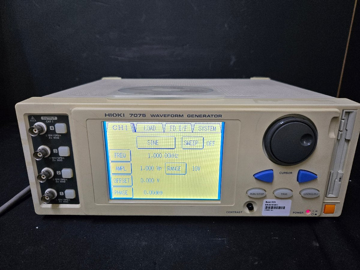 Hioki 7075 Waveform Generator 4ch 10MHz [l1183903825]
