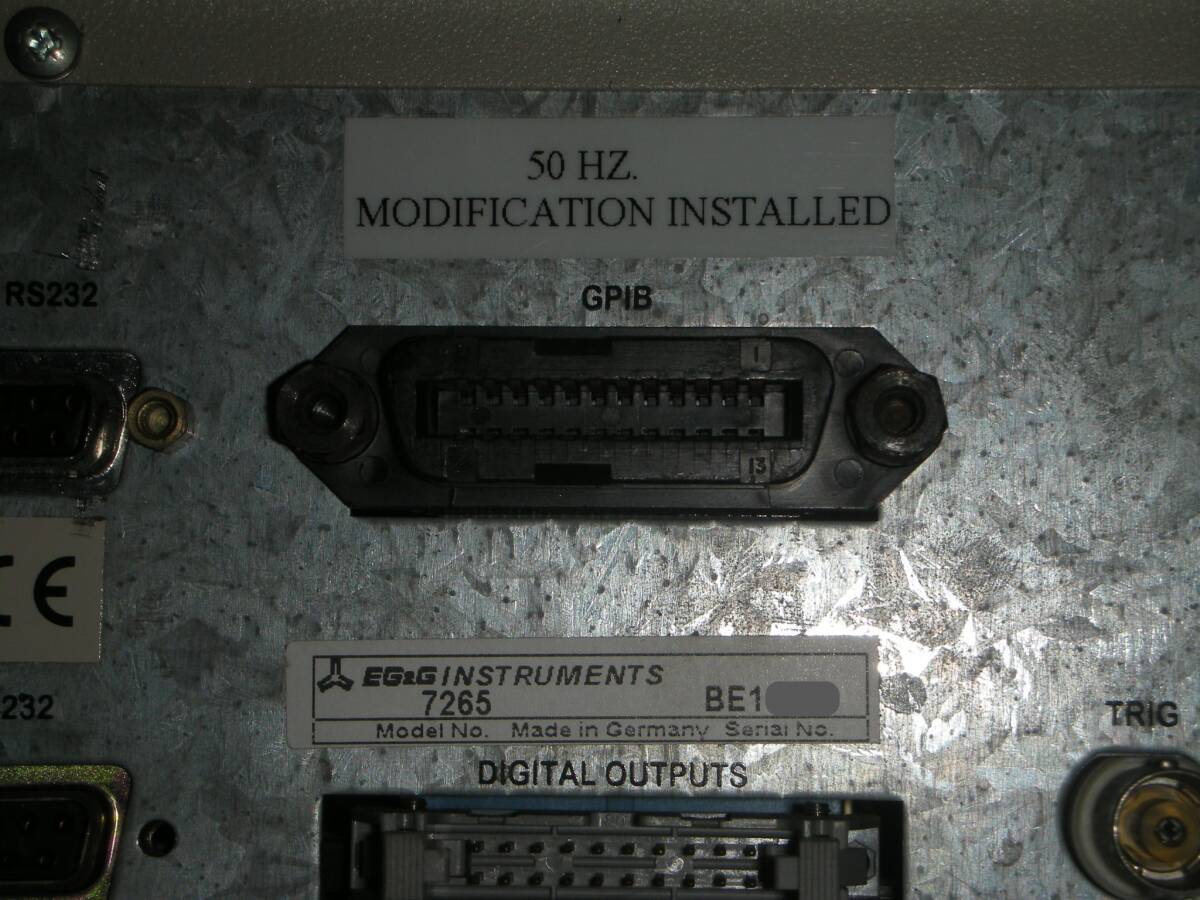 EG&G INSTRUMENTS 7265 Lock-in Amplifier [o1184044086]
