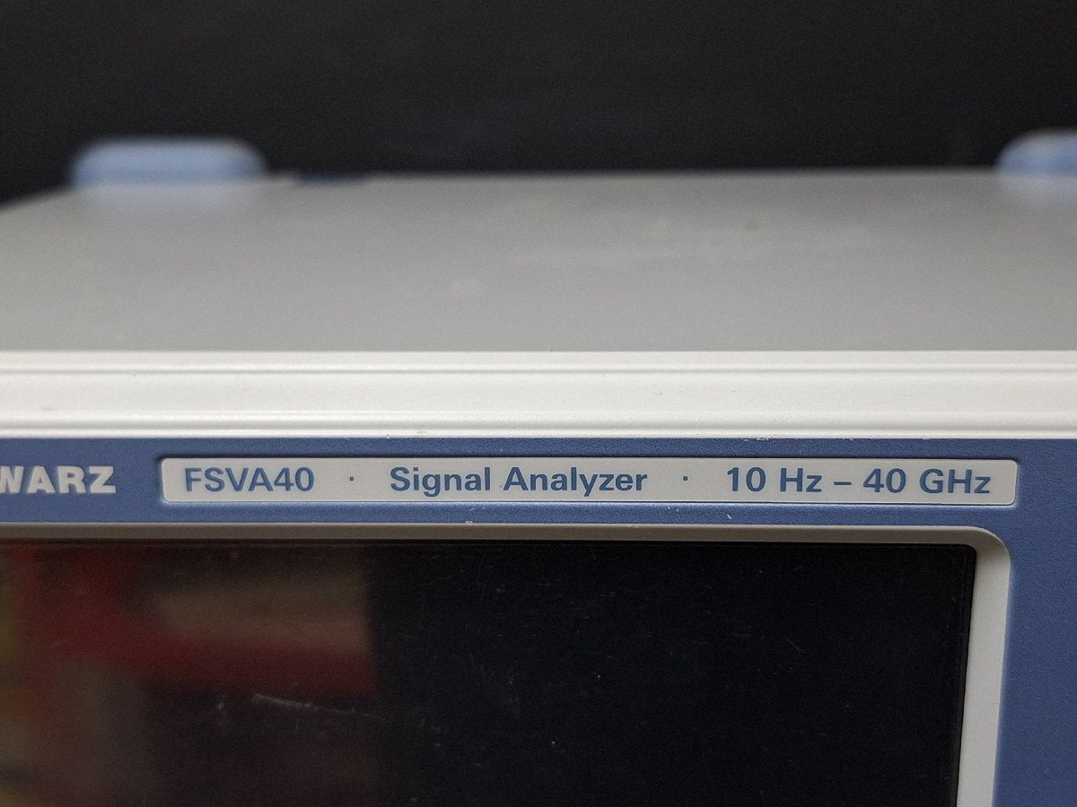 R&S FSVA40 40GHz Signal Spectrum Analyzer Opt B4 B11 B21 B24 B25 B29 B160 K144 [d1184174048]