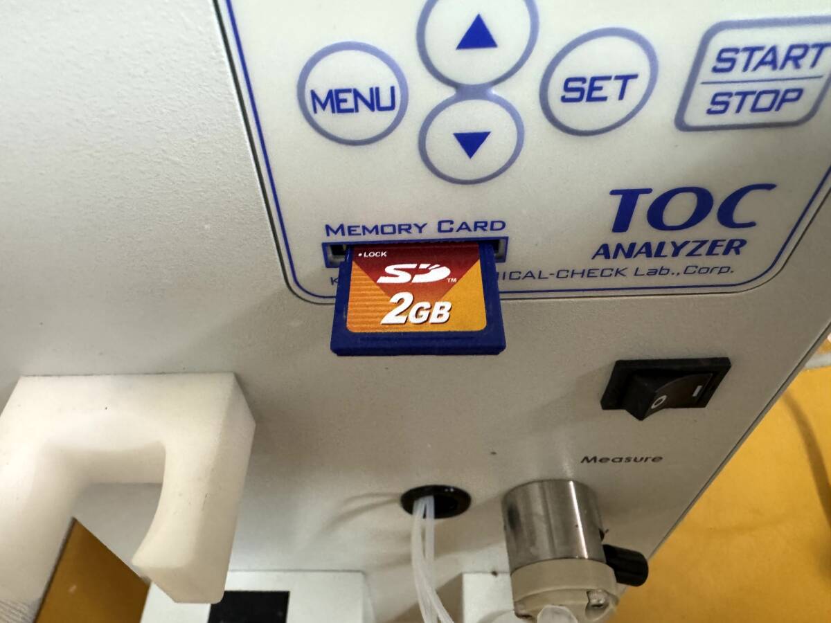 KYORITSU CHEMICAL-CHECK TOC ANALYZER Organic Carbon TOC-UVA [k1184579293]