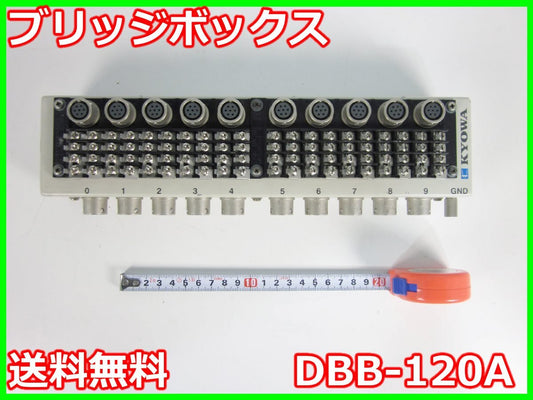 Kyowa Dengyo DBB120A Bridge Box 120Ω Gauge 10 Channel [k1184655996]