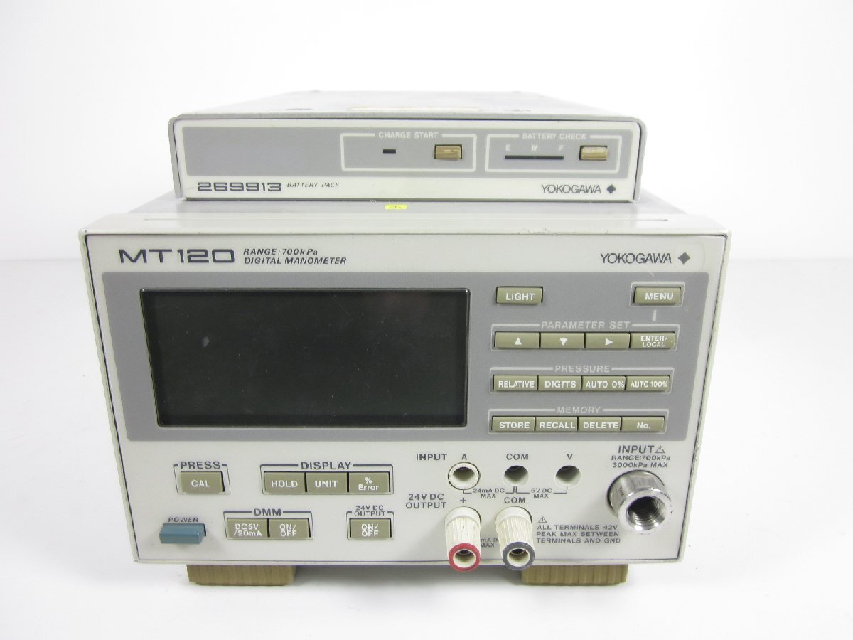 Yokogawa Electric MT120 Digital Pressure Gauge 2652-03-U2-C1-M [g1184682765]