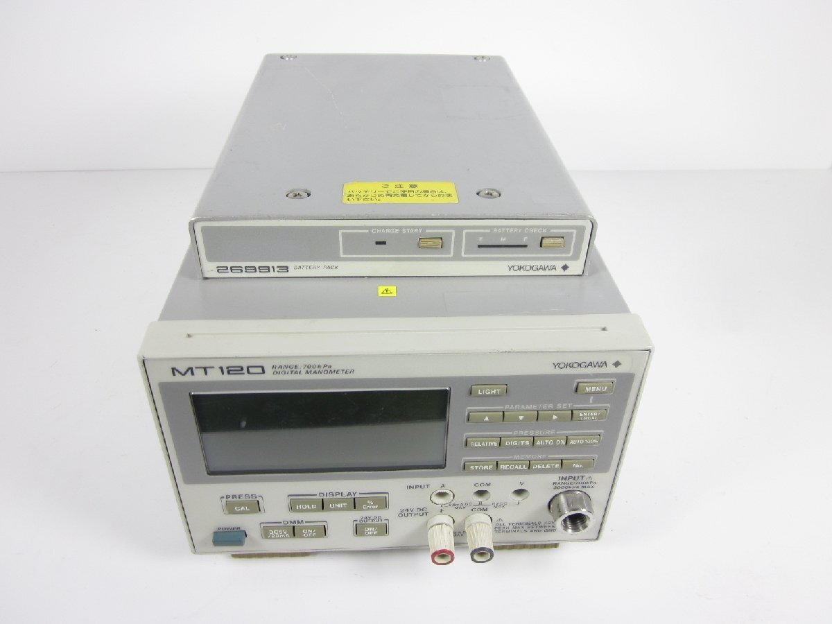 Yokogawa MT120 Digital Pressure Gauge 2652-03-U2-C1-M [g1184682765]