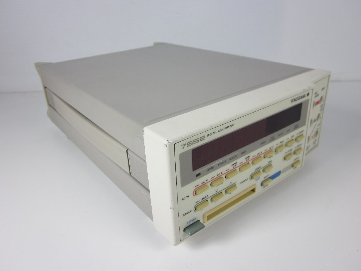 Yokogawa 7552 Digital Multimeter 5.5 Digits 4-Wire Resistance Measurement [k1184657331]
