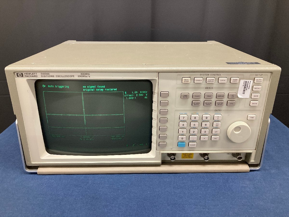 HP 54504A Digitizing Oscilloscope 400MHz 200MSa/s [k1184658893]