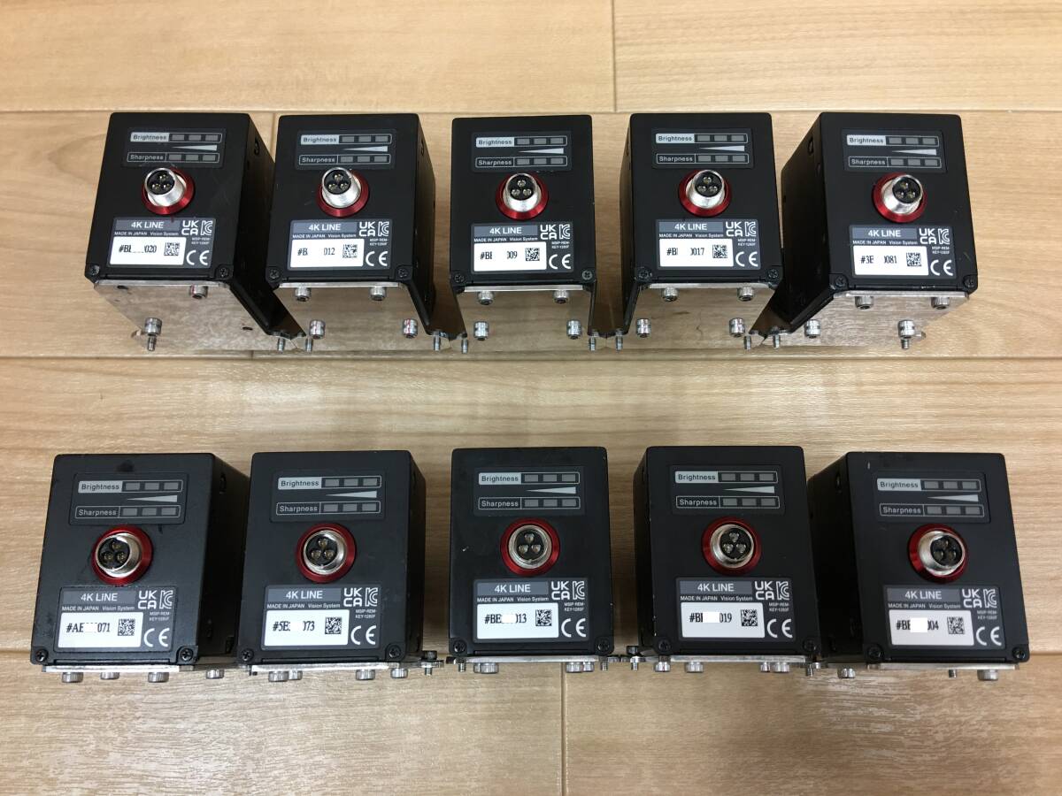 Keyence CA-HL04MX 4K Line Scan Camera Vision System Set of 10 (as-is) [g1185493200]