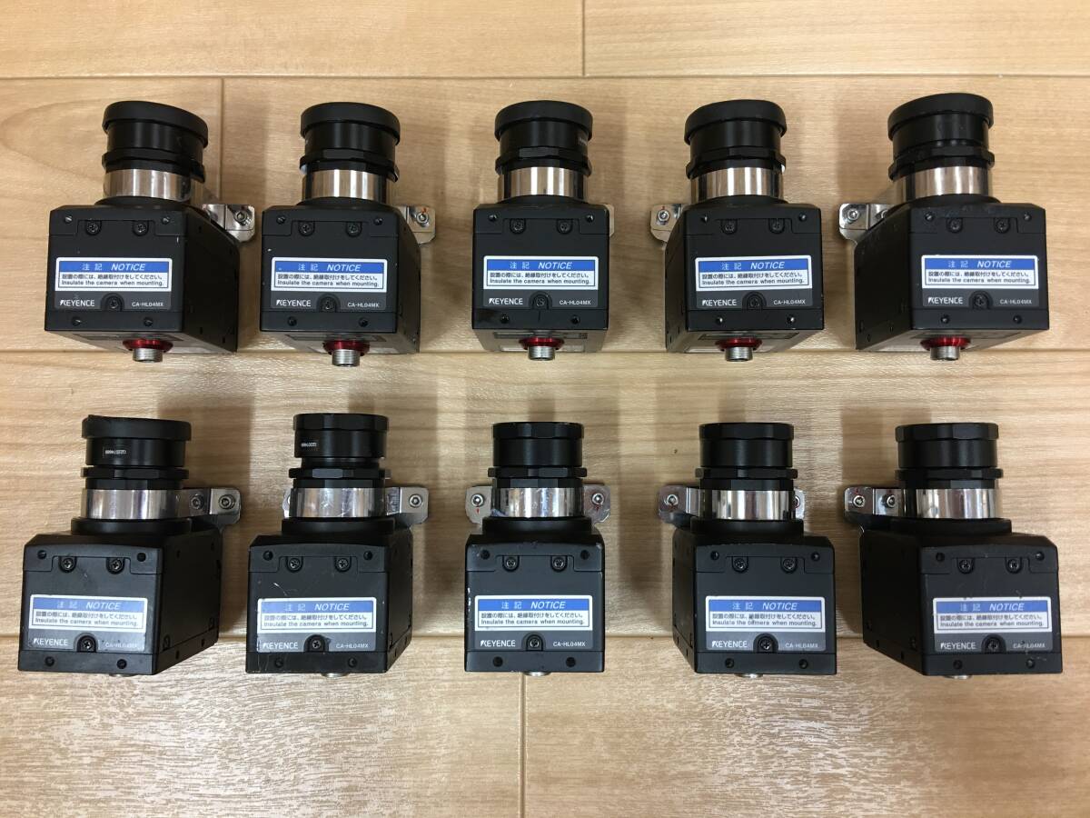 Keyence CA-HL04MX 4K Line Scan Camera Vision System Set of 10 (as-is) [g1185493200]