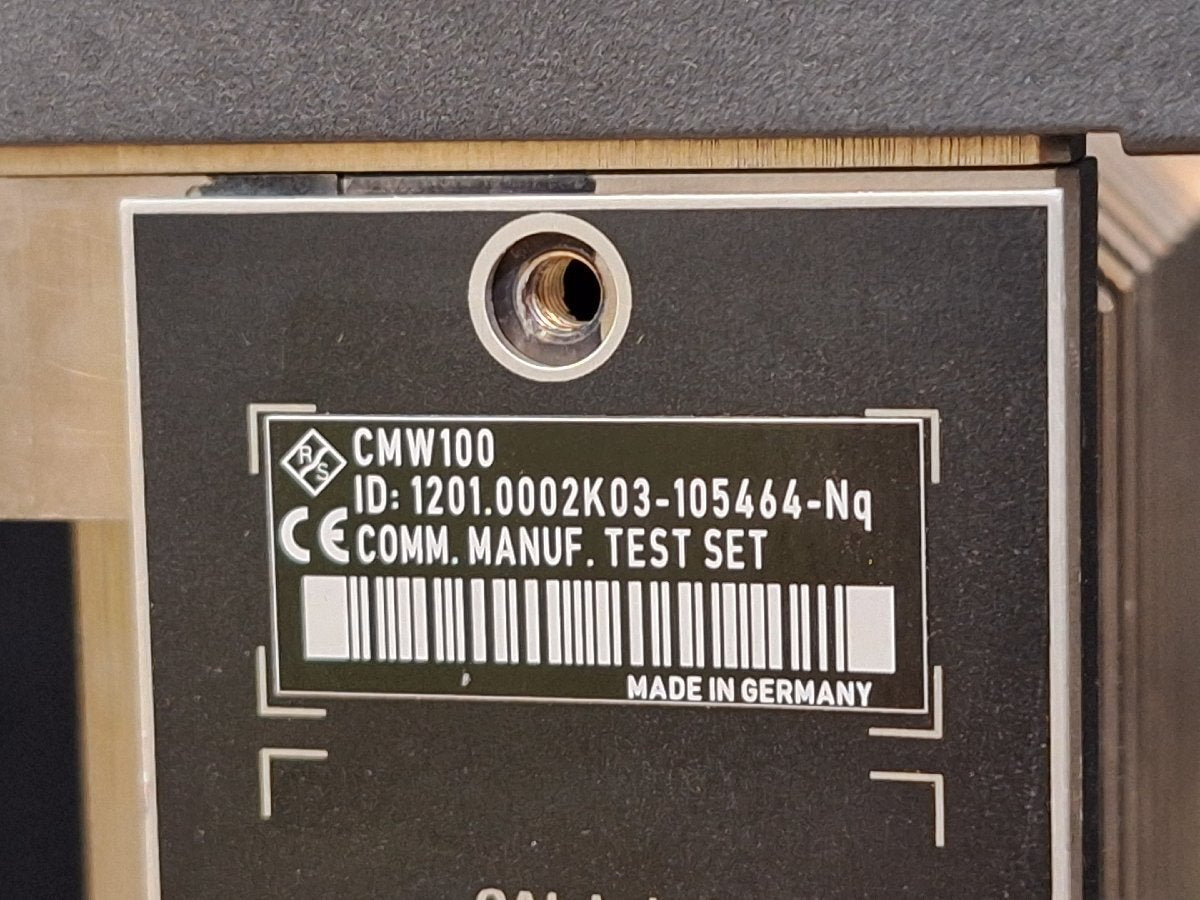 NBC R&S CMW100 Communications Test Set [v1185870464]