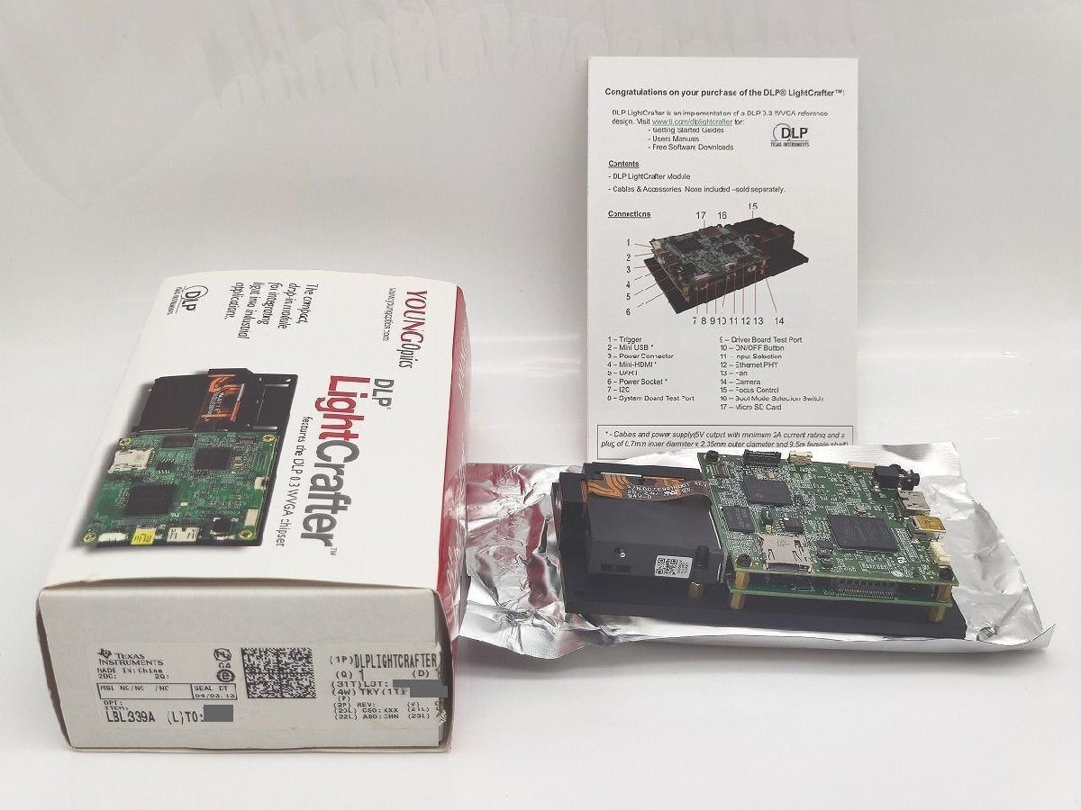 YOUNG Optics DLP Light Crafter DLP 0.3WVGA Chipset [u1186018361]