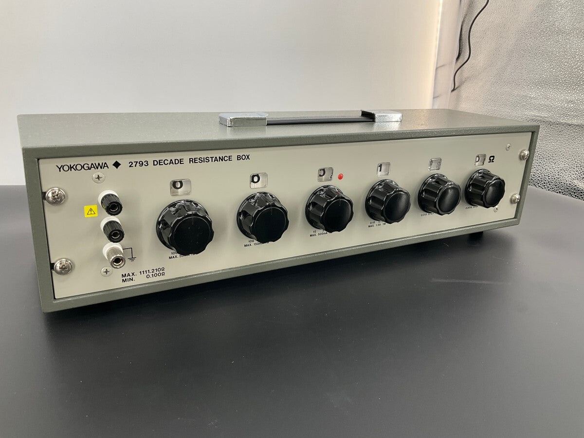 Yokogawa Electric 2793-01 Dial Variable Resistor with Calibration Certificate [x1186295608]