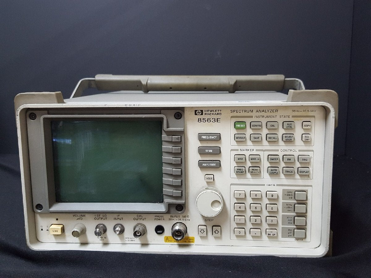 HP 8563E Spectrum Analyzer 30Hz - 26.5GHz Opt. 006 007 [t1186293510]