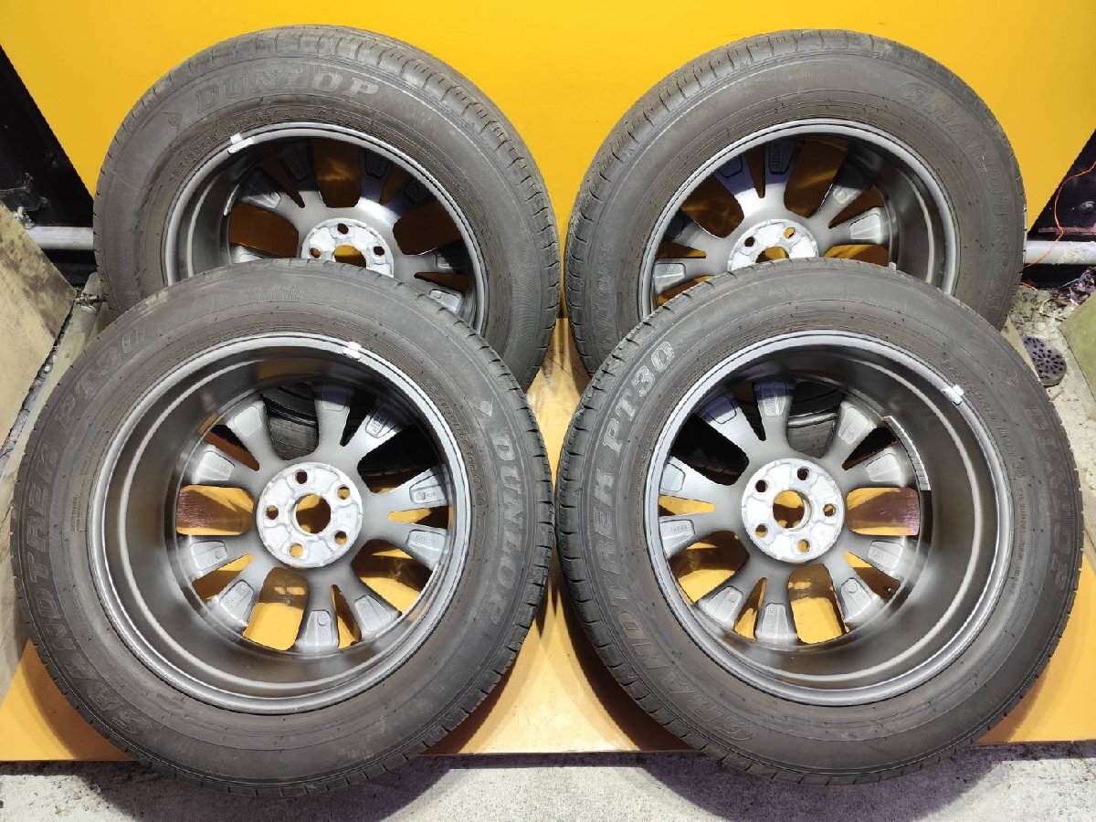 [Free Shipping] 225/60R18 100H DUNLOP GRANDTREK PT30 with Wheels Genuine Toyota RAV4 [Set of 4] ★8972 [o1186348542]