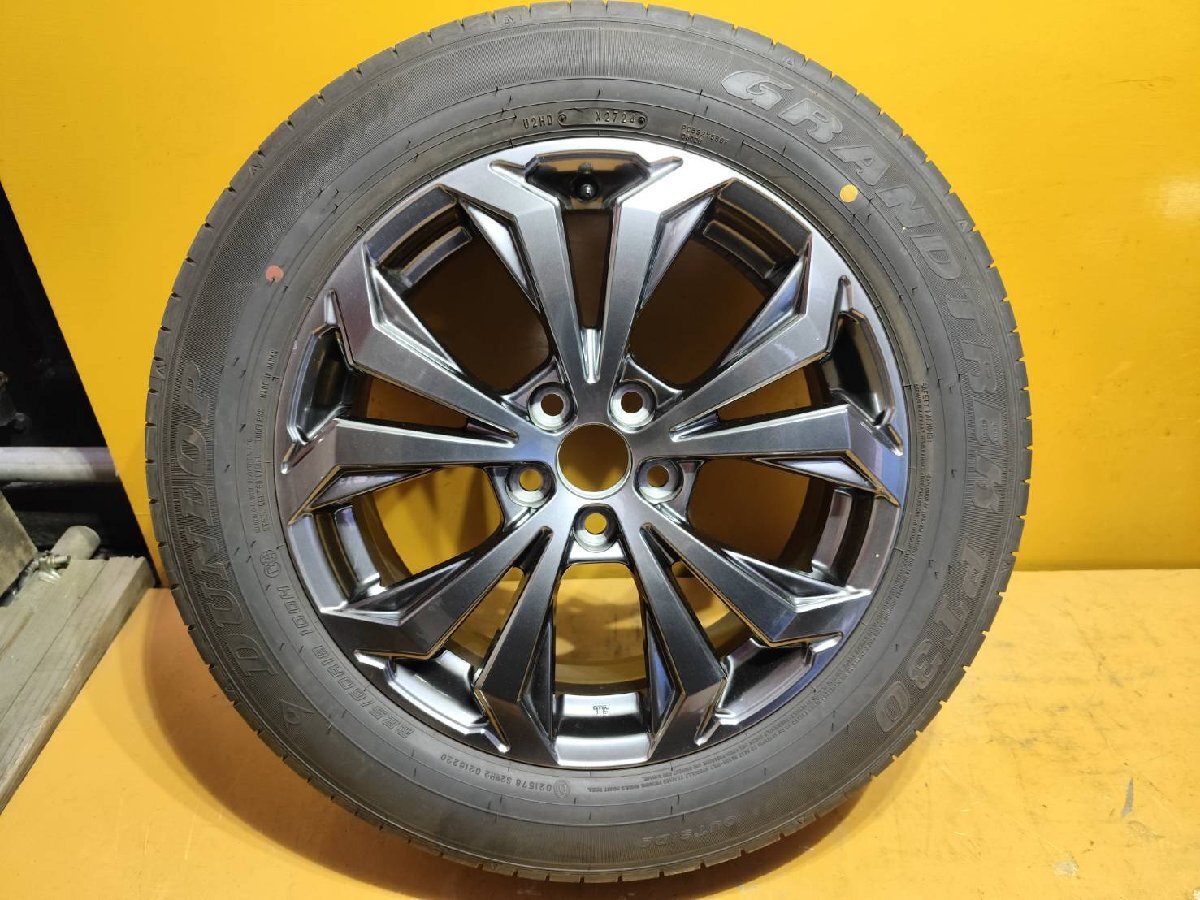 [Free Shipping] 225/60R18 100H DUNLOP GRANDTREK PT30 with Wheels Genuine Toyota RAV4 [Set of 4] ★8972 [o1186348542]