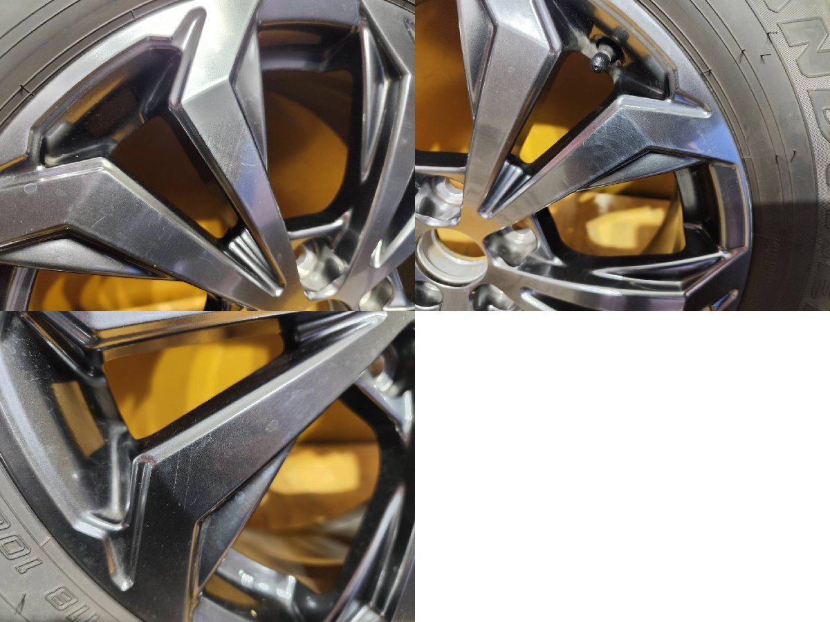[Free Shipping] 225/60R18 100H DUNLOP GRANDTREK PT30 with Wheels Genuine Toyota RAV4 [Set of 4] ★8972 [o1186348542]
