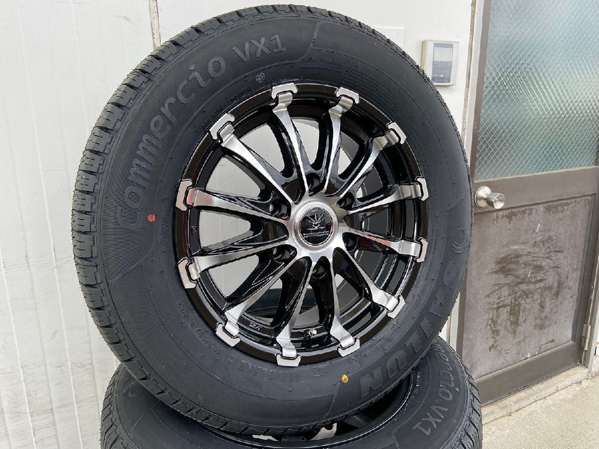 Bounty Collection BD12 16 Inch Tire Wheel Set SAILUN VX1 215/65R16 for 200 Series Hiace Regius Ace [e1186475430]