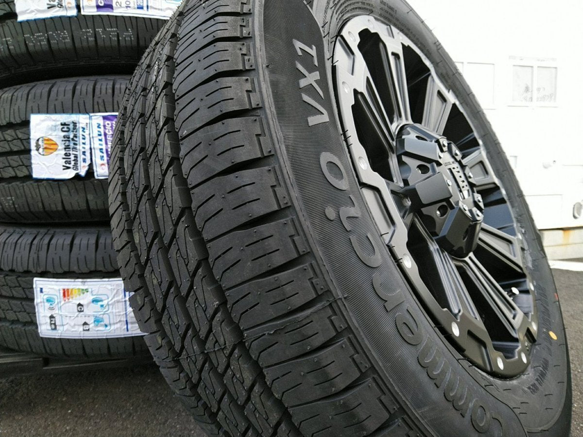 Hiace 200 series tire wheel set 215/65R16 vehicle inspection compatible SAILUN COMMERCIO PRO 16 inch DeathRock [j1186609651]