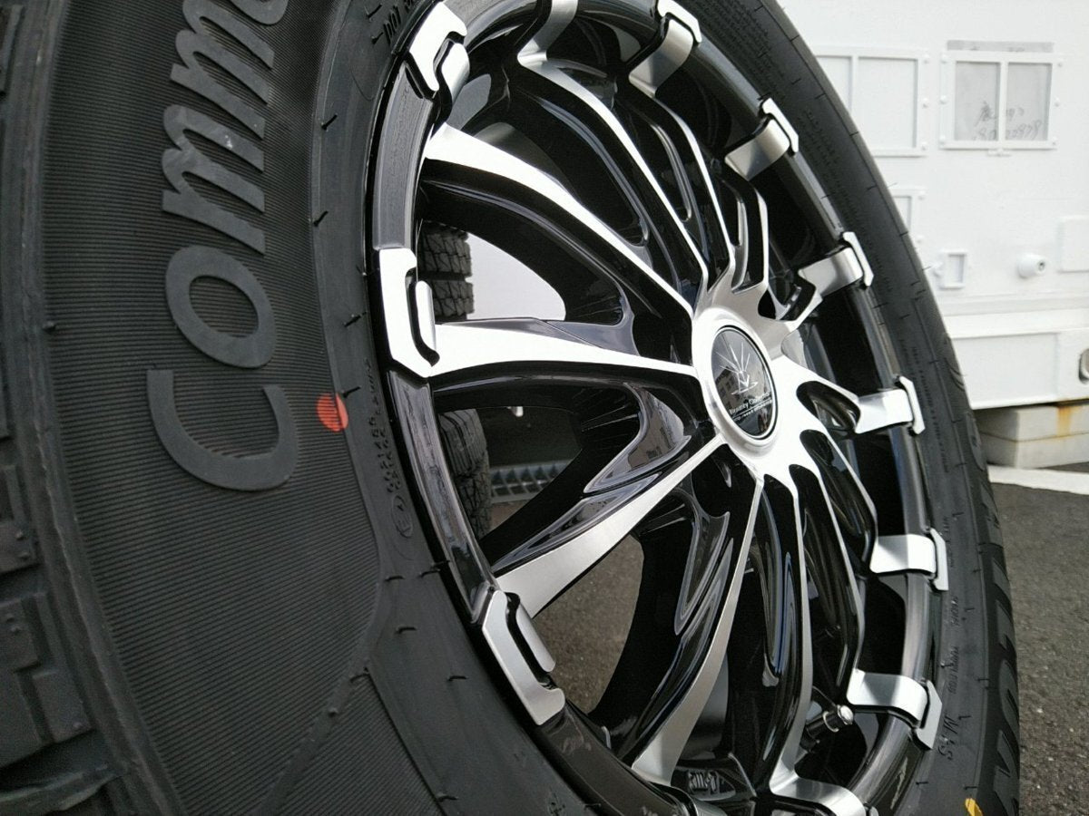 New Hiace 200 series Regius Ace 16 inch tire wheel set of 4 BD12 SAILUN COMMERCIO PRO 215/65R16 Vehicle inspection compatible [j1186609052]