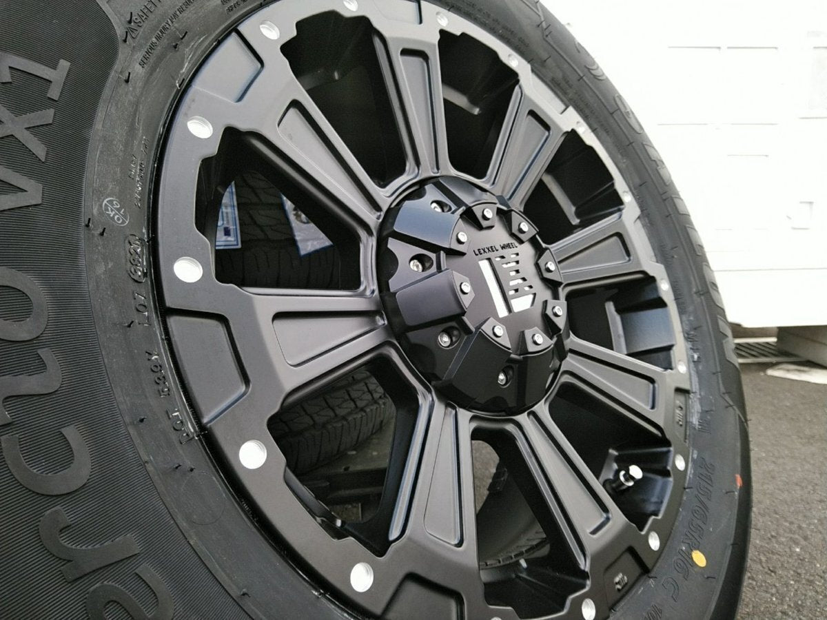 Hiace 200 series tire wheel set 215/65R16 vehicle inspection compatible SAILUN COMMERCIO PRO 16 inch DeathRock [p1186693685]