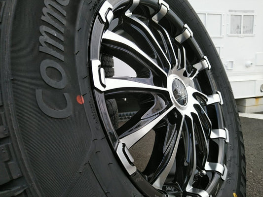SAILUN COMMERCIO PRO 215/65R16 Tires and Wheels Set of 4 for Hiace 200 Series [k1186692186]