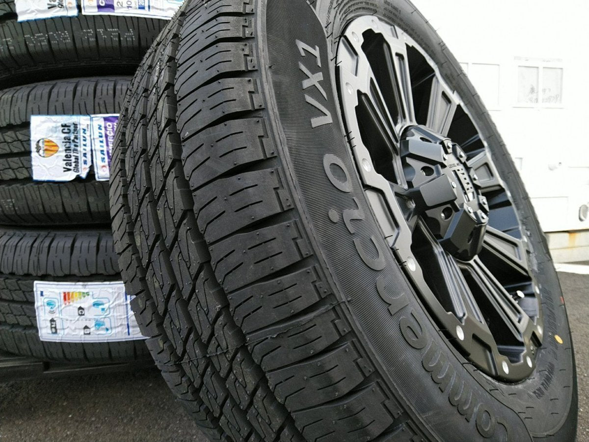 SAILUN COMMERCIO PRO 215/65R16 Tires and Wheels Set of 4 for Hiace 200 Series [g1186708429]